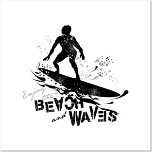 Beach Waves Posters and Art